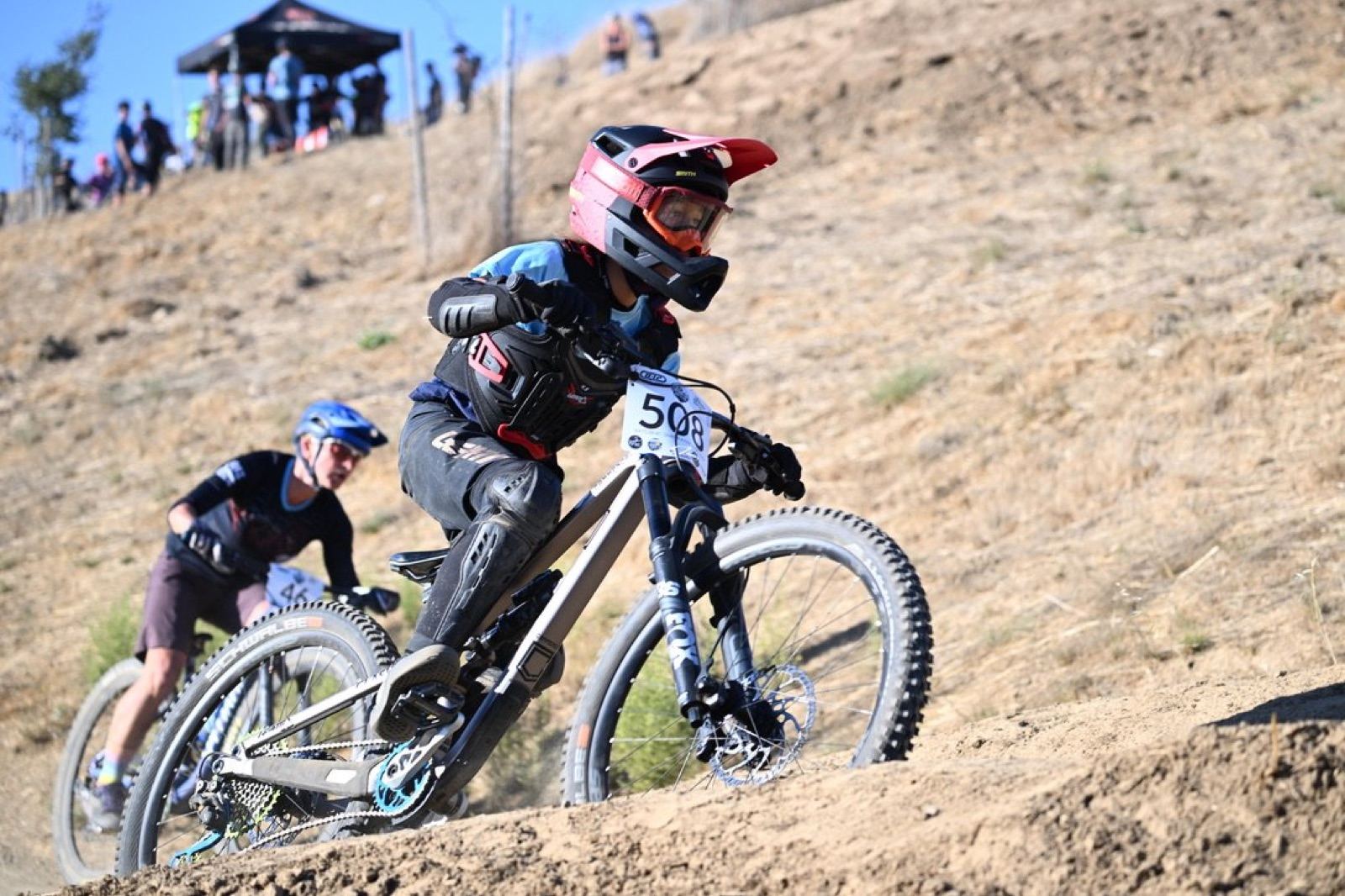 Emi racing the Stafford Lake dual slalom