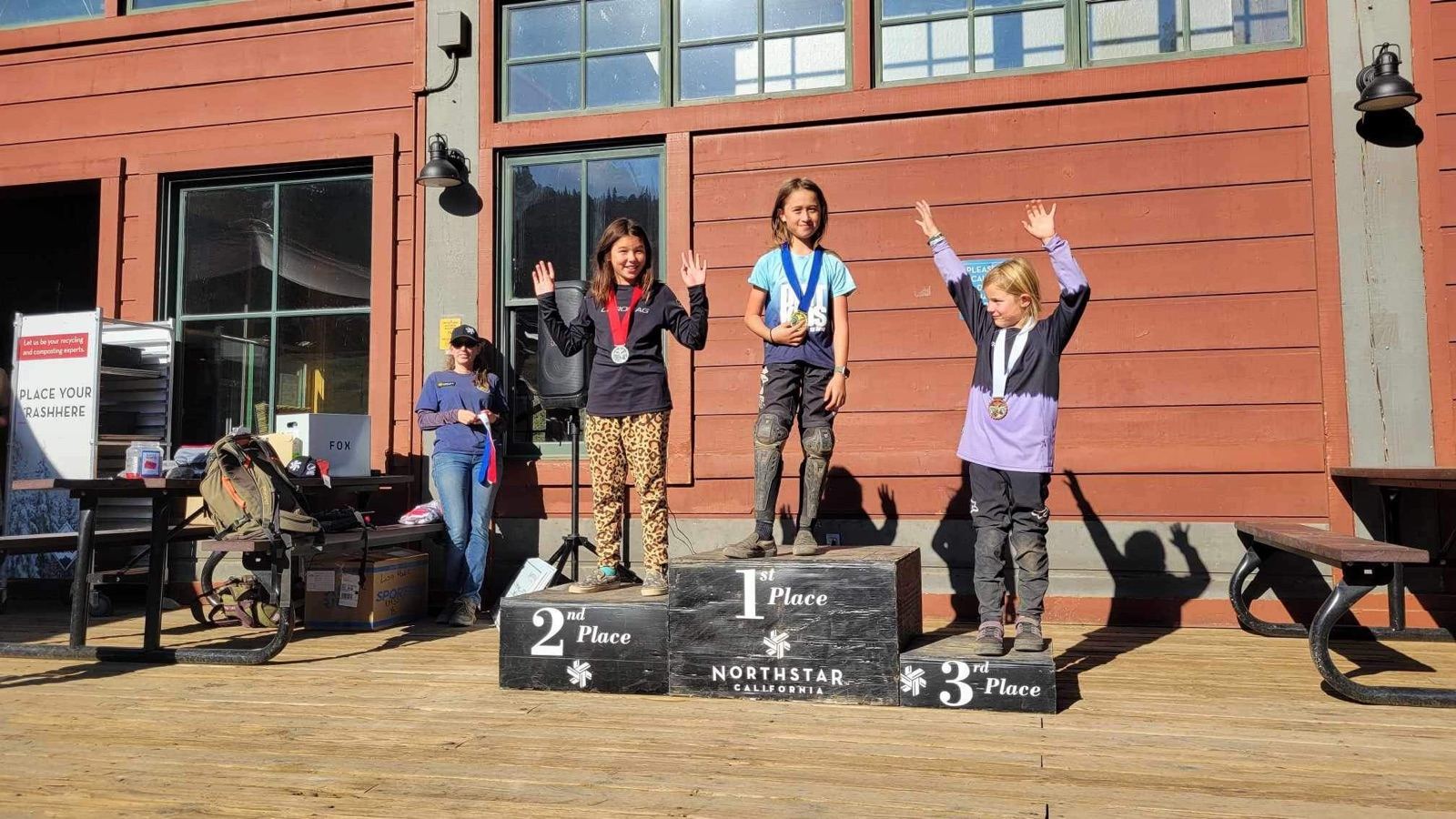 2024 Livewire Classic Girls 10 & Under podium